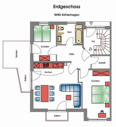 Appartement Kleines Ritz